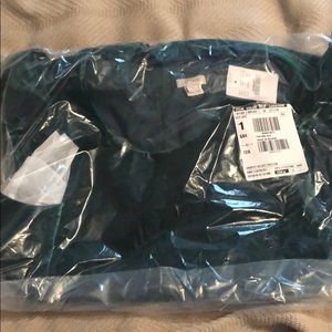 Nwt j crew factory velvet sleeveless top